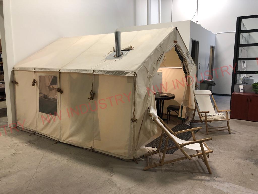 Canvas Wall Tent : High-Quality 20×20 Frame Tents